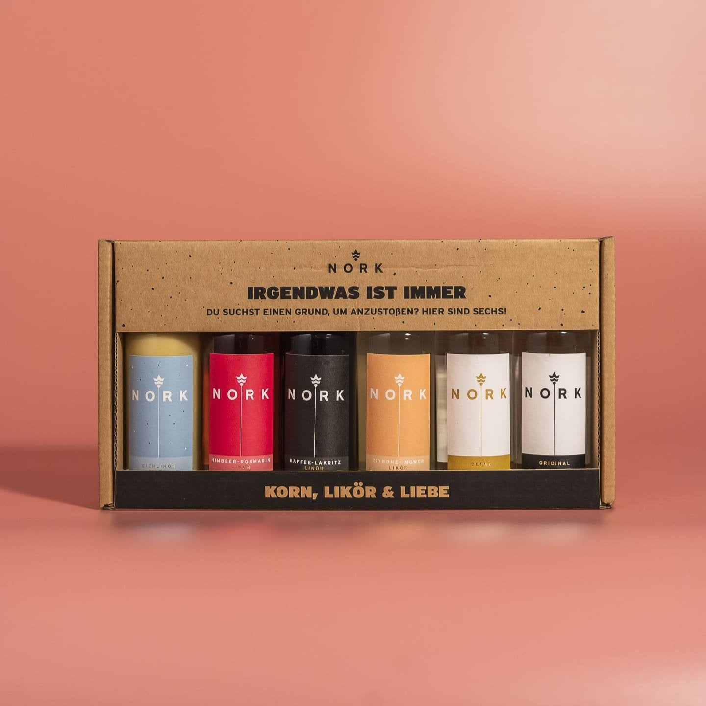 NORK Mini Set mit allen Körnern und Likören