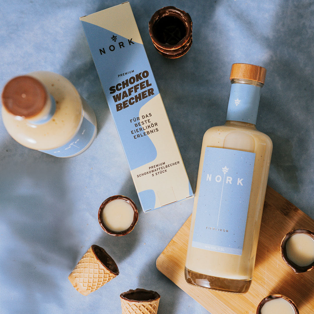 Das ultimative Oster-Eierlikör-Schokowaffelbecher-Bundle