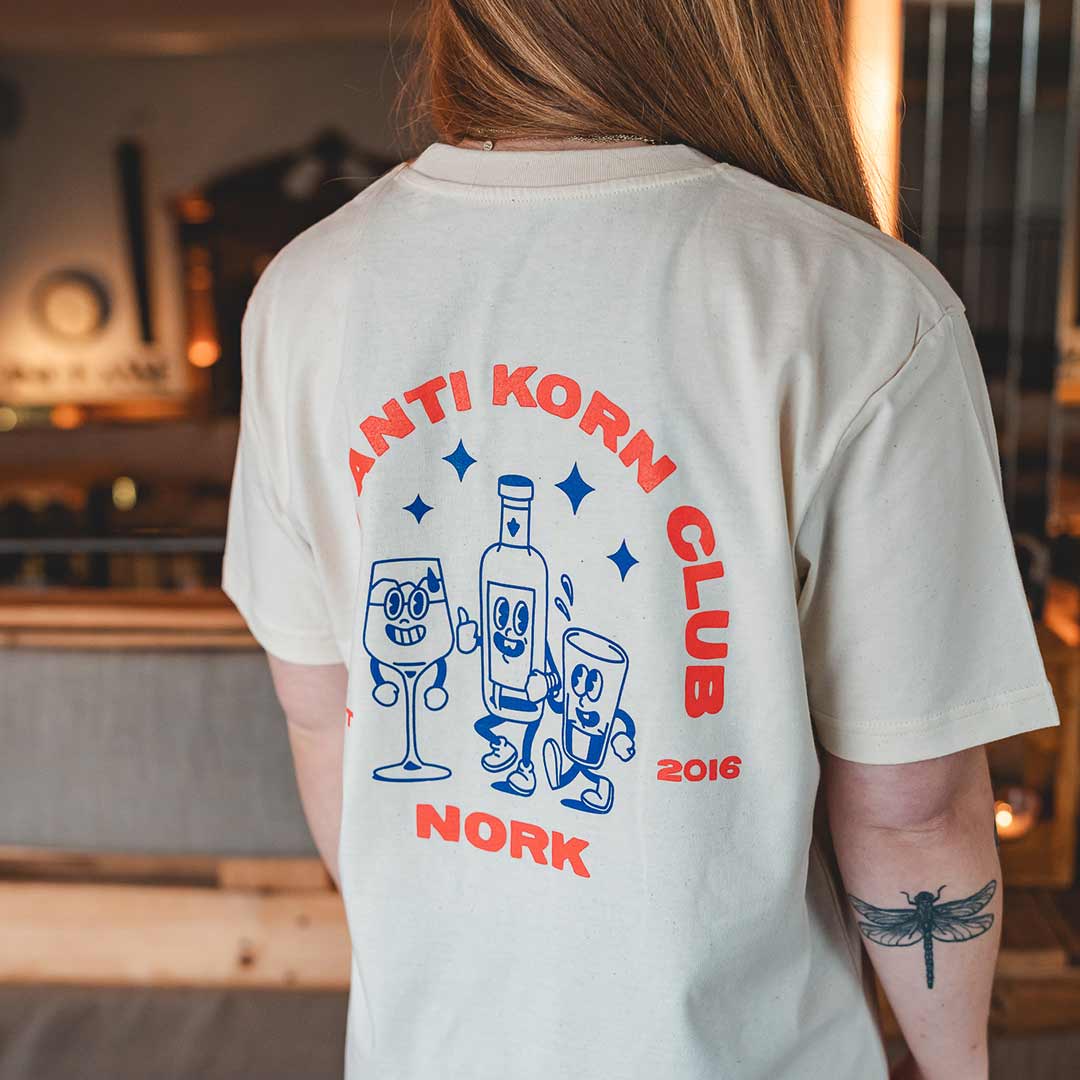 T-Shirt - Anti Anti Korn Club - Off White